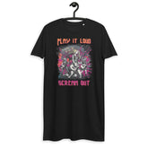 Play It Loud Organic cotton t-shirt dress - Beyond T-shirts